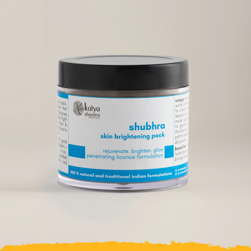 shubhra - face brightening pack