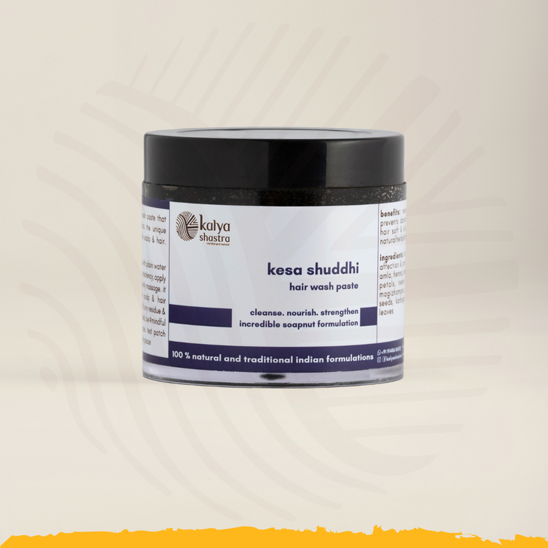 kesa shuddhi hair wash paste : 100g jar