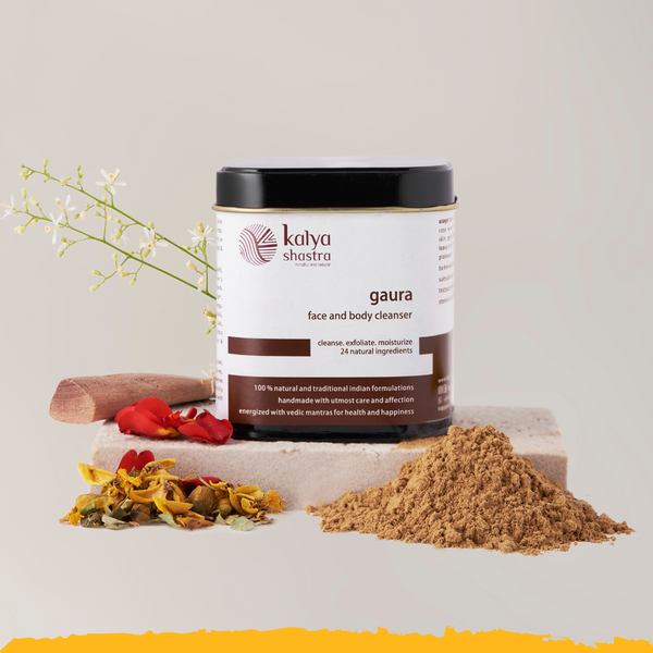 gaura- 100% natural and traditional everyday face & body cleanser