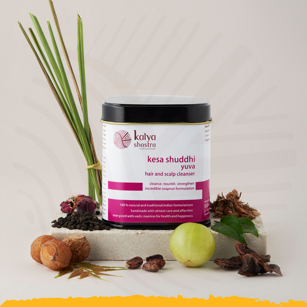 order now best kesa shuddhi yuva hair wash powder – kalyashastra