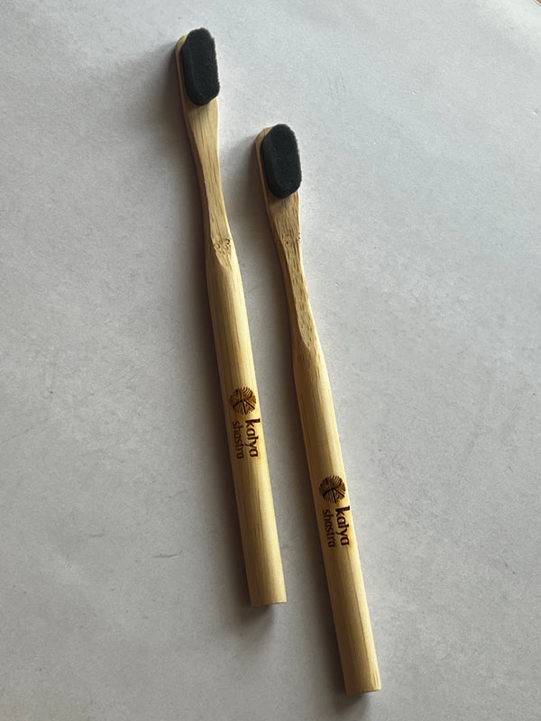bamboo tooth brush - set of 2
