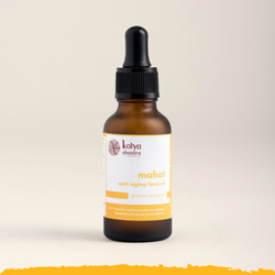 mahat - bee pollen infused face oil - anti aging oil