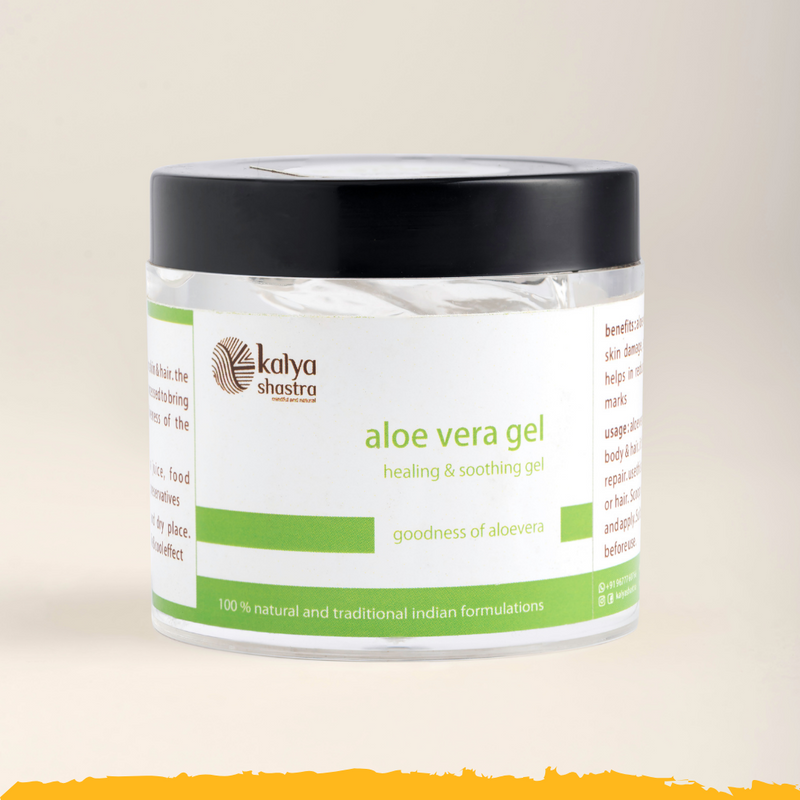 aloe vera gel - pure, healing & soothing gel- 100ml