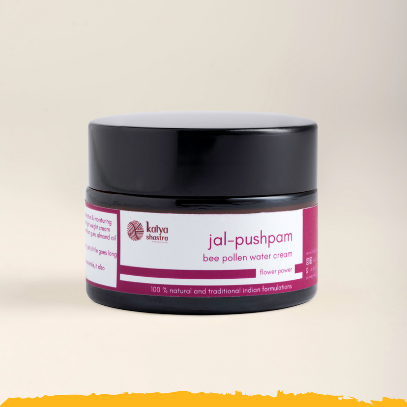 jal-pushpam - bee pollen water cream - 25gms