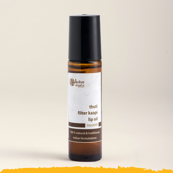 thuti lip oil - filter kaapi - 100% natural ghee lip oil
