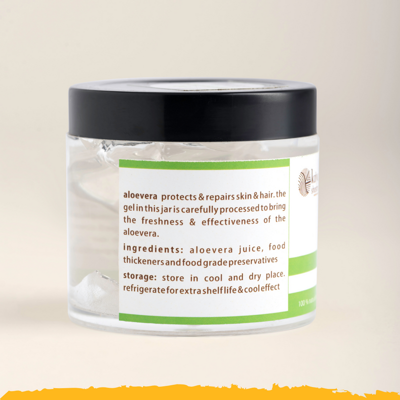 aloe vera gel - pure, healing & soothing gel- 100ml