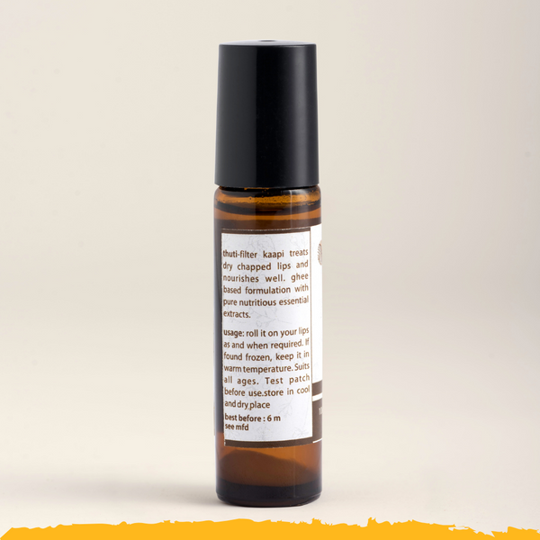 thuti lip oil - filter kaapi - 100% natural ghee lip oil